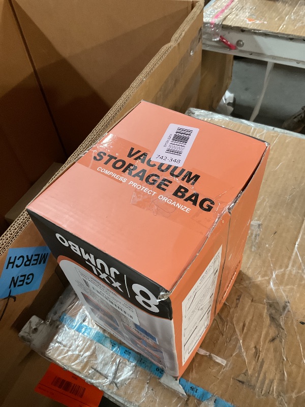 Photo 1 of ***MISSING PARTS***
Cozy Essential 8 Pack XXL Jumbo Vacuum Storage Bags, Extra Large Vacuum Seal Bags for Comforters, Bedding, Blanket Storage, Giant Space Saver Bags for Huge Stuffed Toy(47.2x35 in)