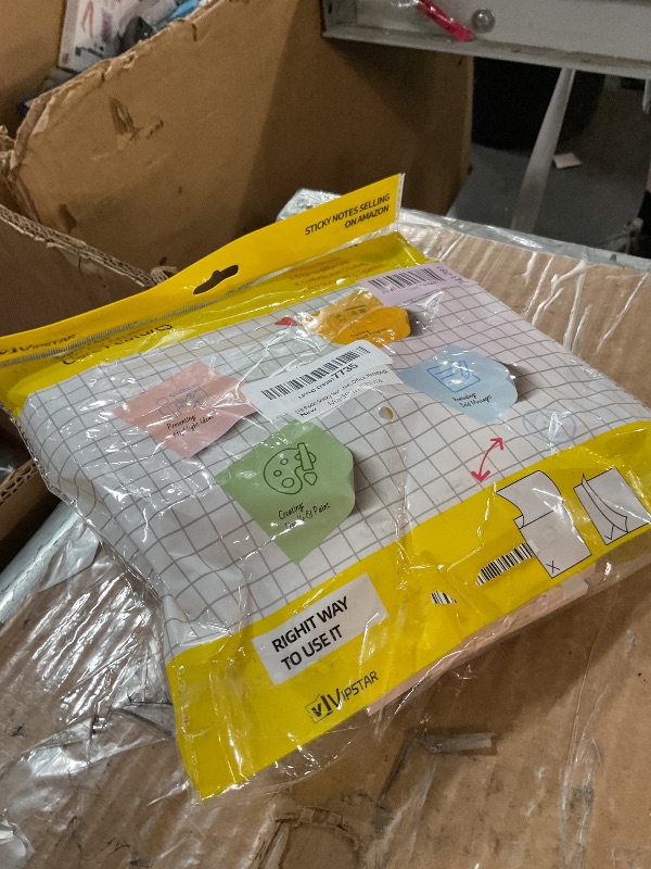 Photo 1 of (18 Pack) Sticky Notes 3x3 in Post, Vintage Colors, Sticky Pads, Strong Adhesive, Recyclable, Self-Stick Pads, Easy to Post for Home, Office, Notebook