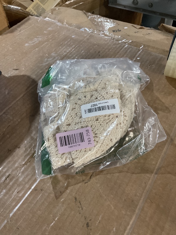 Photo 1 of (One Size/Suitable for Height 155-160)?Women Crochet Cropped Tank Tops, Boho Hollow Out Floral Pattern Camisole Sleeveless Cover Up Vest Shirts Apricot