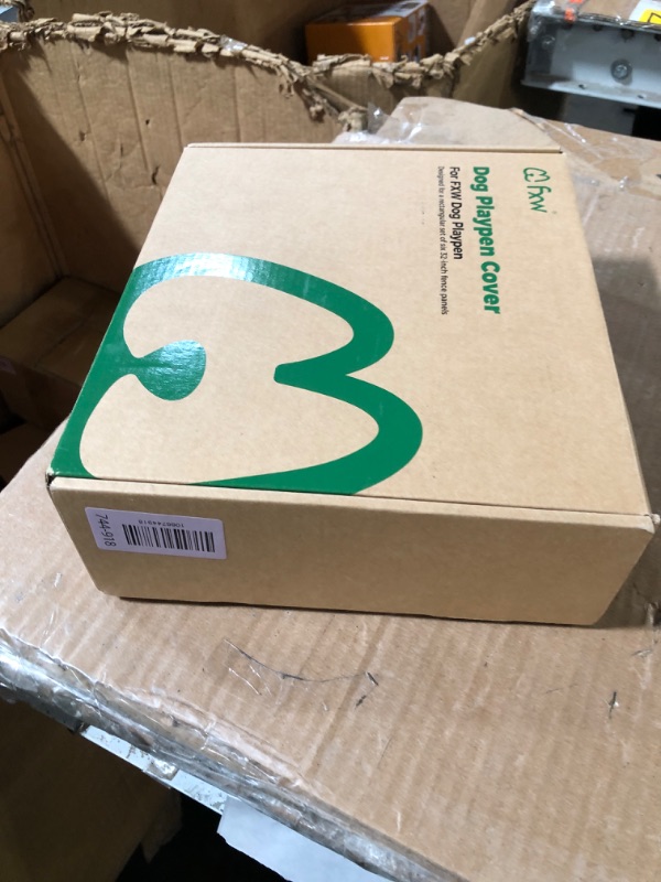 Photo 1 of (Not Suitable for Other Brands) FXW Exclusive Mesh Top Cover, Only Fits FXW Rollick/Homeplus/Instant/Aster 27.3" W x 32" H/40 H/45 H 6-Panel Playpen (Playpen not Included), Rectangle?Patent Pending