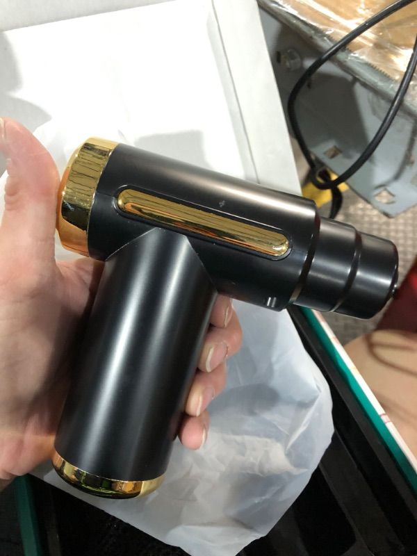 Photo 1 of ***MISSING PARTS***
cotsoco Massage Gun Deep Tissue for Pain Relief with 4 Massage Heads & 6 Speeds, Electric Mini Handheld Body Massager for Any Pain Relief, Best Gifts for Dad and Mom