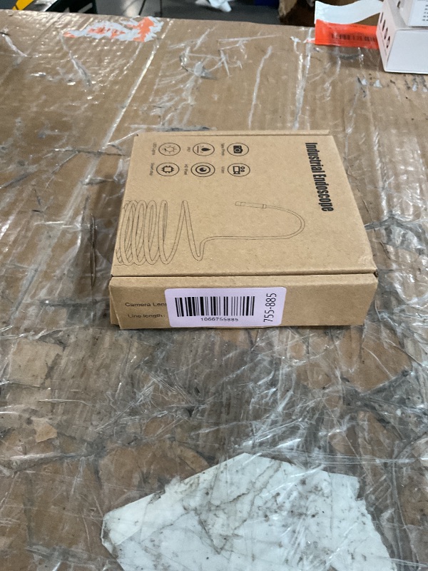 Photo 1 of [Dual-Lens] Endoscope Camera with Light, 1920P HD Borescope with 8+1 Adjustable LED Lights, IP67 Waterproof 16.5FT Semi-Rigid Snake Cord Inspection Camera for iPhone, iPad and Android Phone (Type C)