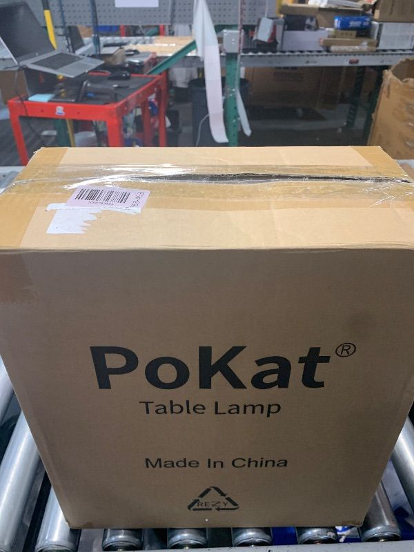 Photo 1 of ***ONE LAMP AND LAMPSHADES***
PoKat 23" Modern Ceramic Table Lamp Set of 2 for Living Room White Desk Lamps for Bedroom Farmhouse Bedside Nightstand Lamp House Warming Gifts New Home Decor End Table Lamps Gifts for Women Mom Beige