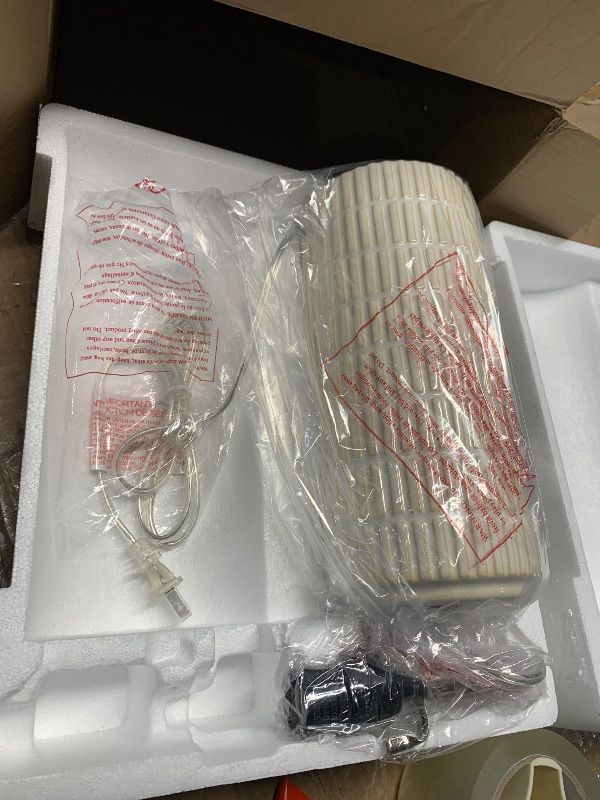 Photo 1 of ***ONE LAMP AND LAMPSHADES***
PoKat 23" Modern Ceramic Table Lamp Set of 2 for Living Room White Desk Lamps for Bedroom Farmhouse Bedside Nightstand Lamp House Warming Gifts New Home Decor End Table Lamps Gifts for Women Mom Beige