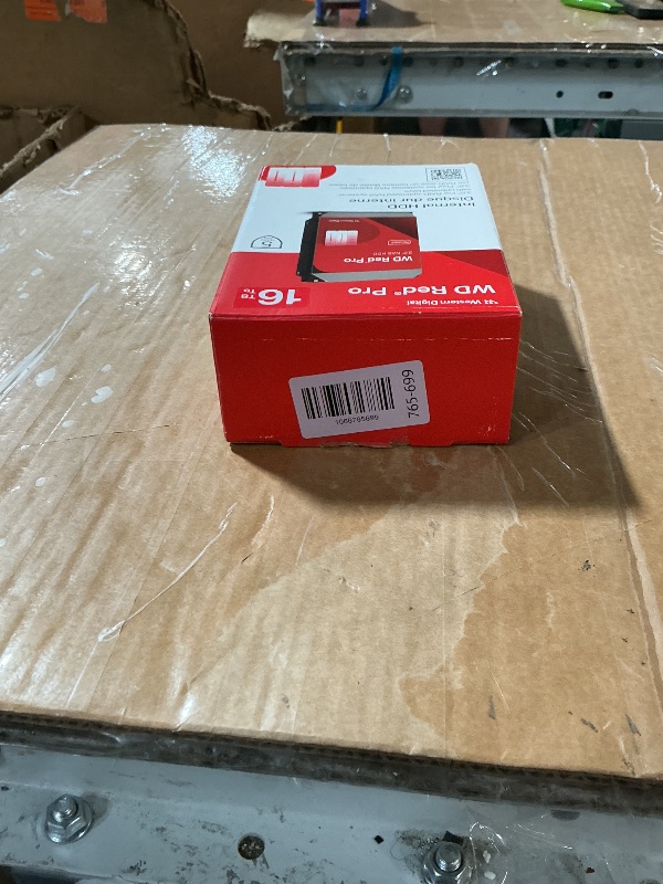 Photo 1 of ** serial number on the product is different than the serial number on the box **
Western Digital 16TB WD Red Pro NAS Internal Hard Drive HDD - 7200 RPM, SATA 6 Gb/s, CMR, 512 MB Cache, 3.5" - WD161KFGX
