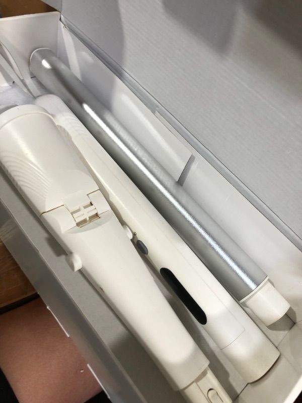 Photo 1 of ***MISSING PARTS***
PUFTEM Electric Spin Scrubber, Cordless Shower Scrubber with 8 Scrub Brush, 2 Speed with Adjustable Extension Handle, Battery Level Display, Power Scrubber for Bathroom Bathtub Tile Floor (Black)