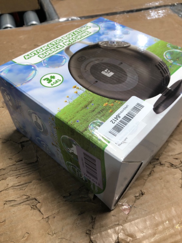 Photo 1 of ***PARTS ONLY*** ***NONFUNCTIONAL*** Bubble Machine, Automatic Bubble Blower for Kids Toddlers, 8000+ Bubbles Per Minute, 90° 200° Oscillating Electric Plug-in or Batteries Bubble Maker Toys for Outdoor Birthday Party - White