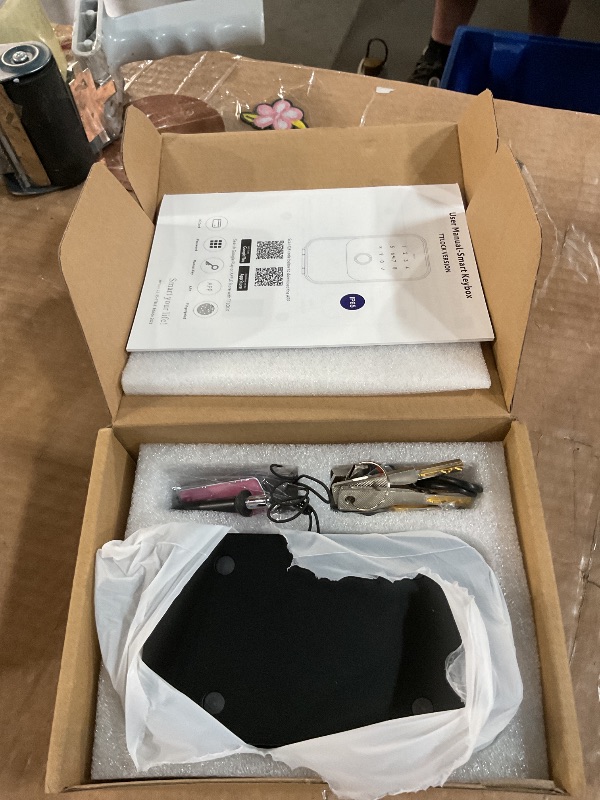 Photo 1 of [New]Smart Lock Box,CATCHFACE Wireless Smart Key Lock Box App Control,Share eKey,Key Lockbox Wall Mount&Door Handle,Electronic LockBox Realtor/Home/Office/Warehouse/Vrbo/Cars