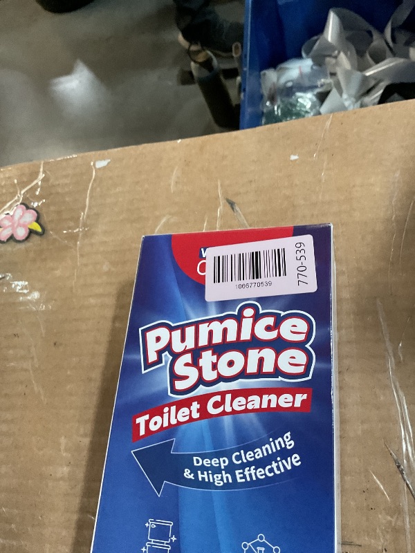 Photo 1 of ***Missing handle*** W&E Choice Toilet Pumice Stone 4 Pack, Pumice Stone for Bathtub Cleaning with Extra Long Handle, Toilet Brush for Cleaning Toilets, Bathtubs, Grills, Swimming Pools, Sinks