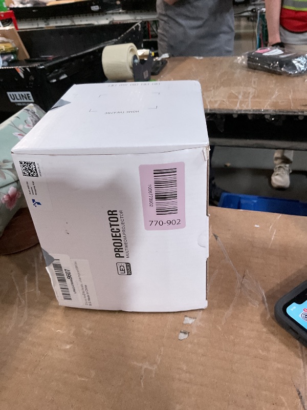 Photo 1 of [Electric Focus]Mini Portable Projector with 4K Support, Bluetooth 5.4 WIFI6, 5watt Sound Base Speaker, 260 ANSI, Android 11, 210° Rotation , Auto Keystone Correction Video Projector HY300 PLUS