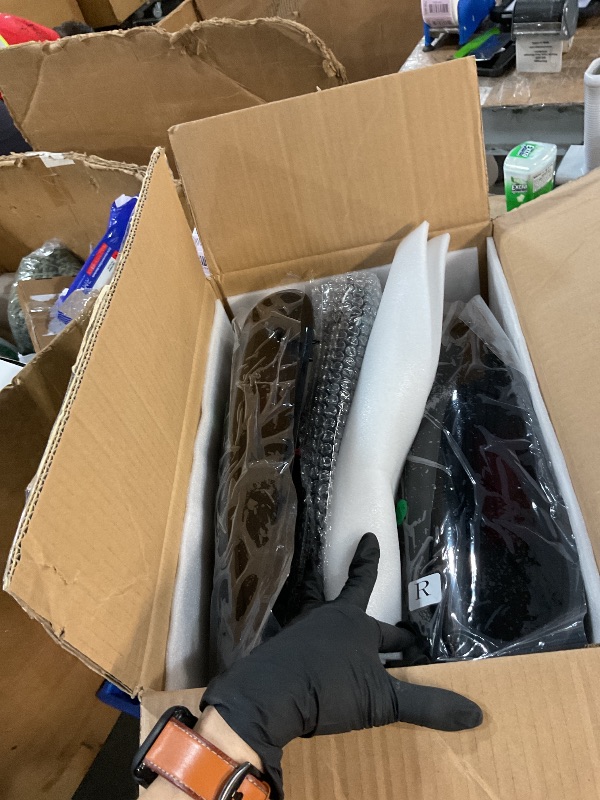 Photo 1 of (3 Pack) LED Tail Light Assembly+3rd Brake Light Fits for 1997-2003 Ford F150, 2004 F150 Heritage, Taillights w/High Mount Stop Light, Black Housing Smoke Lens, Only Fit Factory Incandescent Models