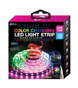 Photo 1 of ***MISSING PARTS***
Lifestyle Advanced 25' Wireless App Controlled Color LED Light Strip with Sound Activation