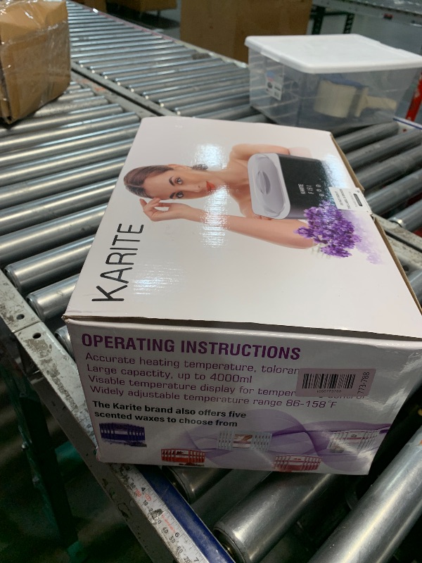 Photo 1 of ***FACTORY SEALED***Paraffin Wax Machine for Hand and Feet - Karite Paraffin Wax Bath 4000ml Paraffin Wax Warmer Moisturizing Kit Auto-time and Keep Warm Paraffin Hand Wax Machine