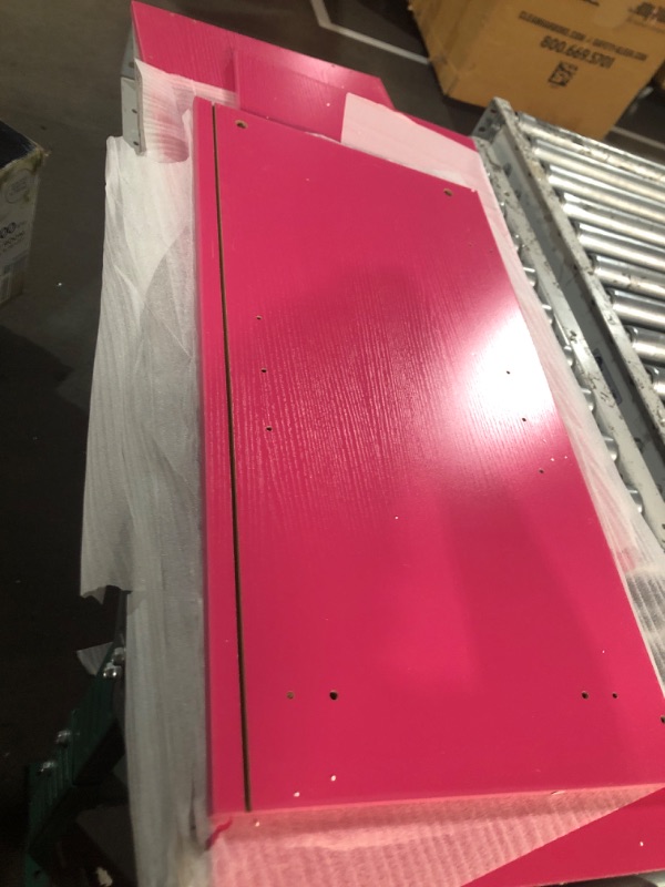 Photo 1 of ***FACTORY SEALED**OPENED FOR INSPECTION OF MIRROR ***MIRROTOWEL Vanity Desk with Mirror and LED Light Strip,Dressing Table with Large Drawer, 3 Level Storage Dresser & 3 Lighting Modes Adjustable Brightness, Suitable for Bedroom