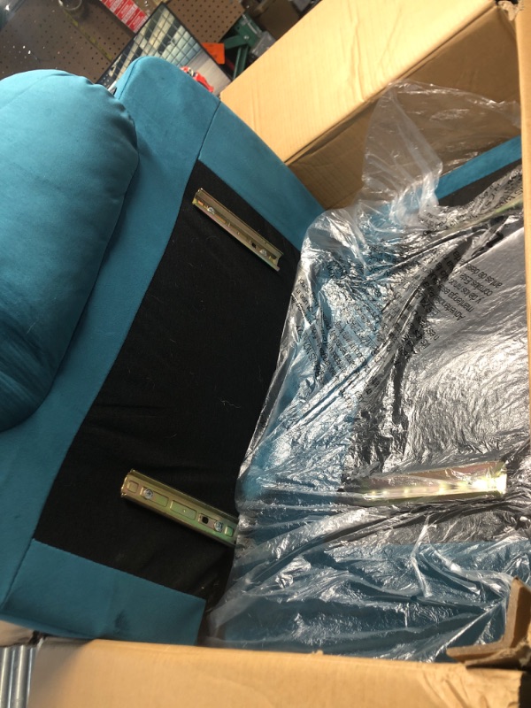 Photo 1 of ***MISSING BOX #1 ** ONLY CONATINS BOX 2 AND 3 ***RHHVVR Oversized Recliner Chairs for Big and Tall 400 LBS, 25.5" Extra Wide Electric Lift Chair with Massage and Heat, Large Power Recliners for Living Room, Home Theater, Wall Hunger, Dark Green