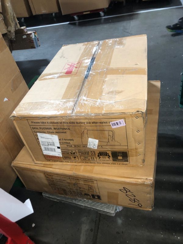 Photo 1 of ***MISSING BOX #1 ** ONLY CONATINS BOX 2 AND 3 ***RHHVVR Oversized Recliner Chairs for Big and Tall 400 LBS, 25.5" Extra Wide Electric Lift Chair with Massage and Heat, Large Power Recliners for Living Room, Home Theater, Wall Hunger, Dark Green