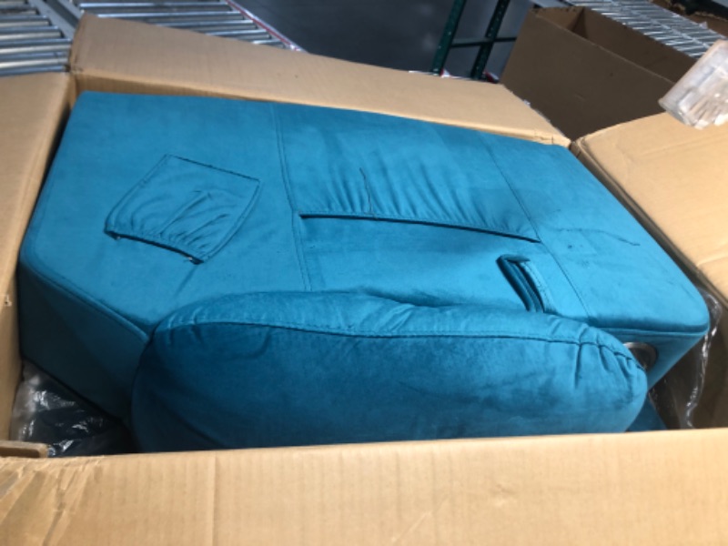 Photo 1 of ***MISSING BOX #1 ** ONLY CONATINS BOX 2 AND 3 ***RHHVVR Oversized Recliner Chairs for Big and Tall 400 LBS, 25.5" Extra Wide Electric Lift Chair with Massage and Heat, Large Power Recliners for Living Room, Home Theater, Wall Hunger, Dark Green