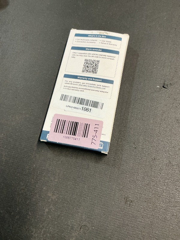 Photo 1 of ***MISSING USB TO USB-C ADAPTER***3-in-1 Wireless CarPlay Adapter 2026, Android Auto & Car Play Converter with HDMI Input for Fire TV Stick, Screen Mirroring & Streaming for Netflix/YouTube, Metal&Glass Case, Fit for 2016+ Cars -Black