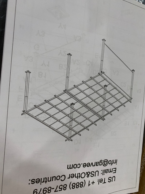 Photo 1 of ***************INCOMPLETE ITEM, THIS IS ONLY BOX #2 OUT OF 2 TOTAL****************
GarveeLife 12x20 ft Aluminum Pergola Outdoor Metal Pergola with Adjustable Canopy Reinforced Frame Outdoor Shelter for Backyard Garden Deck- Khaki