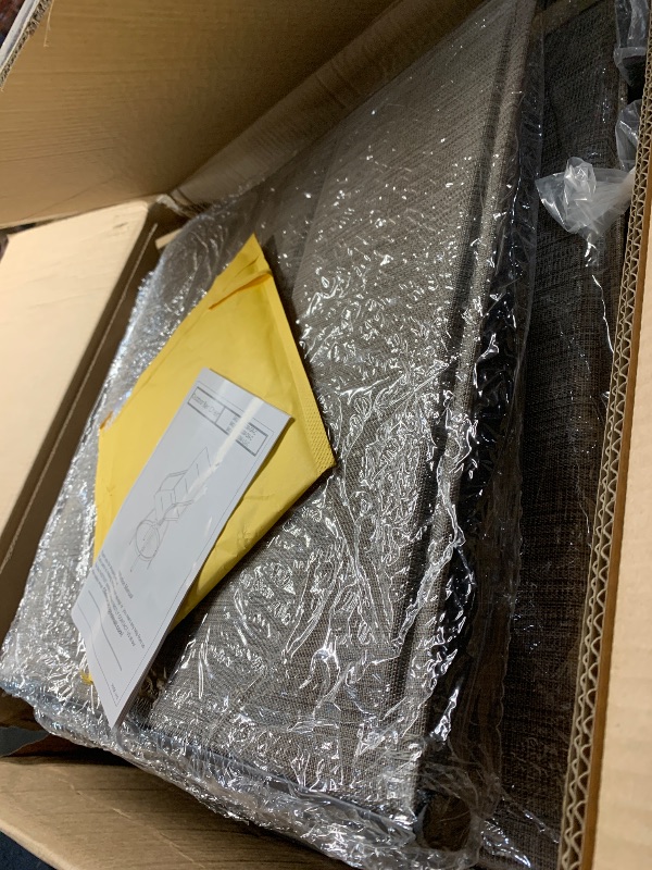 Photo 1 of 2 BOXES *** Shintenchi 4 Piece Patio Swivel Bar Stools, All-Weather Padded Textile Outdoor High Top Bistro Chairs, Outdoor Height Bar Patio Stools & Bar Chairs Set of 4 with High Back for Yard, Balcony, Taupe