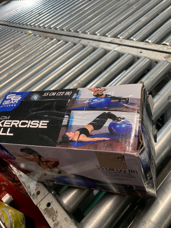 Photo 1 of 
Go Time Gear Exercise Ball with Pump