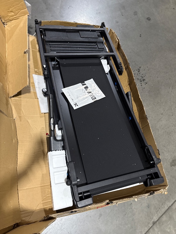 Photo 1 of ***DAMAGED - SEE NOTES/PICTURES***
XTERRA Fitness TR150 Folding Smart Treadmill, 250 LB Weight Capacity, 2.25HP Motor, Multiple Levels of Incline, 12 Preset Programs, XTERRA+ Fitness App Included with Purchase