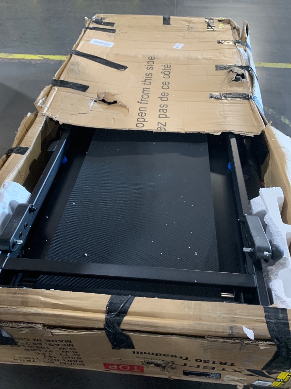 Photo 1 of ***DAMAGED - SEE NOTES/PICTURES***
XTERRA Fitness TR150 Folding Smart Treadmill, 250 LB Weight Capacity, 2.25HP Motor, Multiple Levels of Incline, 12 Preset Programs, XTERRA+ Fitness App Included with Purchase