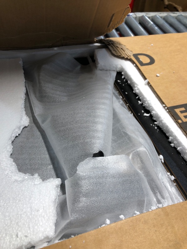 Photo 1 of ***BOX ONE OF TWO***OneBlis 70'' Floating TV Stand with 36" Electric Fireplace, Wall Mounted Entertainment Center with Storage for TVs up to 80", Adjustable 12-Color LED Media TV Console for Living Room,All Black