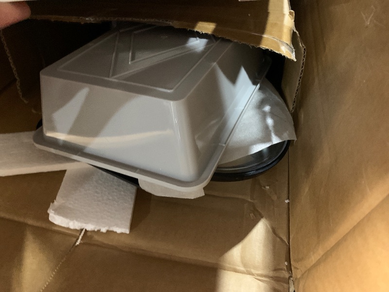 Photo 1 of ***Missing hardware ****
Tiny Land Play Kitchen for Kids, Toy Kitchen Set with Plenty of Play Features, New Modern Kids Wooden Play Kitchen Designed in Trendy Home Style with Curtains, Gift for Ages 3+