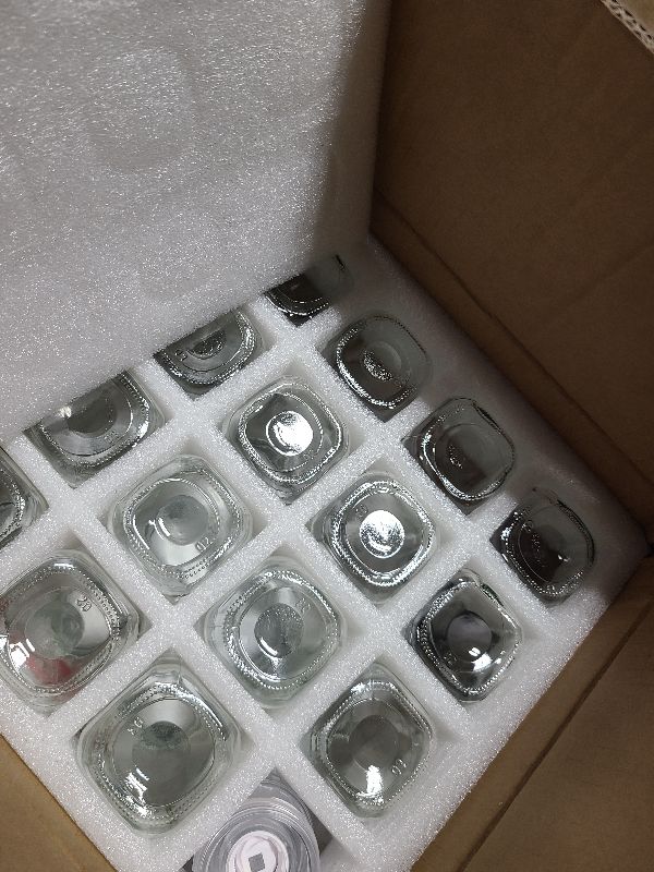 Photo 1 of 15 Pack 8oz Glass Spice Jars with Grinders, Square Spice Bottles with Deeper Shaker Lids & Airtight Metal Caps, Seasoning Containers with Labels for Spice Organization, Fits Cabinet, Spice Rack