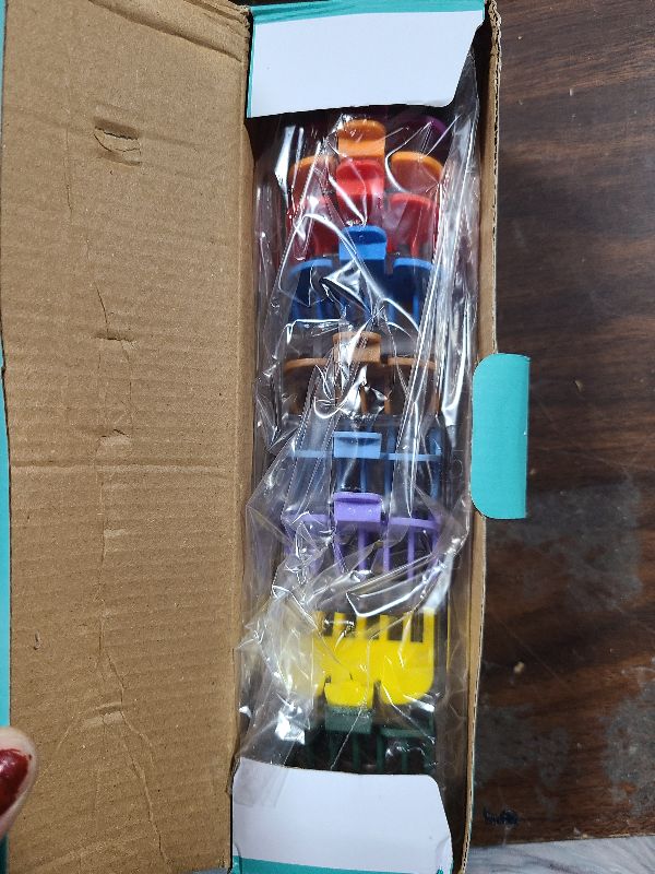 Photo 1 of 10 Professional Hair Clipper Guards Cutting Guides Compatible with Most Wahl Clippers with Organizer, Color Coded Clipper Combs Replacement - 1/16" to 1"