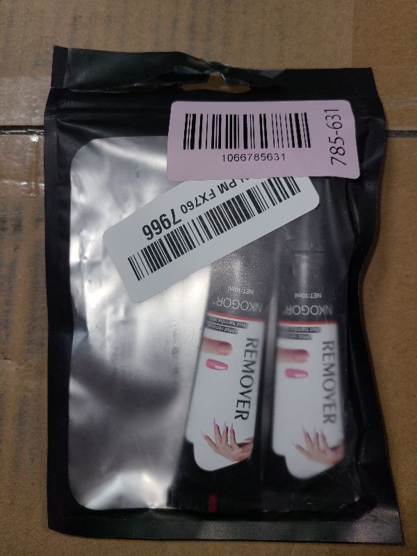 Photo 1 of 2 Sets Quick Drying 10g Semi Solid Nail Glue with 10ml Remover for Press On Nails Tips No Need for UV Lamp Long Lasting Fake Acrylic Nails Glue Gel