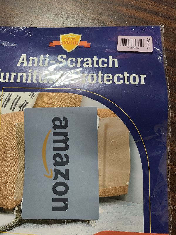 Photo 1 of 10 Pack XL Anti Cat Scratch Furniture Protector - Couch Protector from Cat Claws w/Twist Pins - Heavy Duty, Strong, Clear, Easy-to-Apply Scratching Deterrent and Shield for Sofa