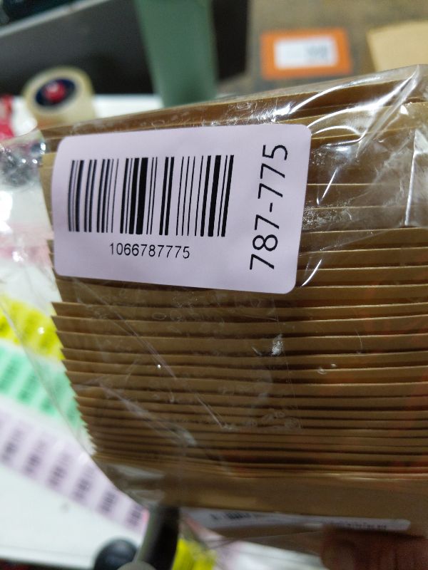 Photo 1 of 100 Pcs Small Resealable Seed Envelopes, Mini Zip Lock Kraft Bags with Window, 3.5"x5.5" Coffee Sample Bag Resealable Ziplock Bags, Small Business for Samples Food Storage Bag