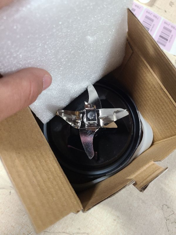 Photo 1 of [New Model]SS101 Replacement Blade for Ninja Blender Accessories, 7-Fins Blender Blade Compatible with Nutri Ninja Foodi Power Blender SS150,SS151,SS300,SS350,SS351,CO351B,SS100,SS101,SS101C,SS101TGT