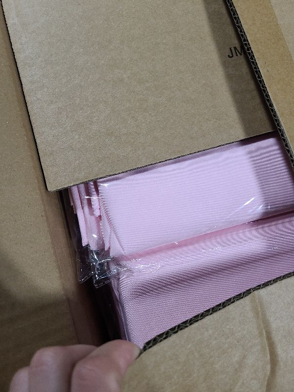 Photo 1 of 10 Packs Premium Round Tablecloth - 90 Inch Pink Polyester Table Cloth Bulk Washable Polyester Fabric Tablecloths for Wedding Party Banquet Buffet Table Holiday Dinner