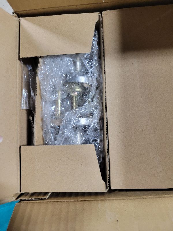 Photo 1 of 2 Pack Keyed Entry Door Knob Set, All Keyed Same Exterior and Interior Stainless Steel Door Locks, Satin Nickel Front/Entrance Door Knobs Handle