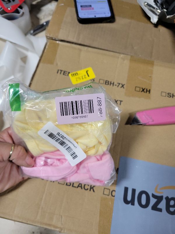 Photo 1 of 2 Pcs Dog Dress Cute Cat Skirt Solid Color Summer Clothes for Small Pet Dogs Cat (Yellow,Pink, X-Small)