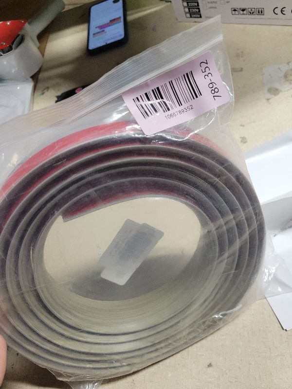 Photo 1 of 10Ft Carpet Floor Transition Strip, Self Adhesive Floor Edging Trim Strip, PVC Threshold Cover for Doorway, Floor Divider Strip Suitable for Threshold Height Less Than 5 mm - Gray Forest