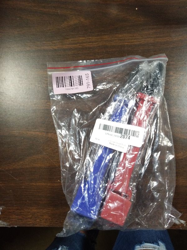 Photo 1 of 2 Pcs Motorcycle Chain Brush Set - Durable Long-Lasting Plastic Motorcycle Chain Cleaning Kit with 3-Sided Nylon Bristles for Easy Cleaning and Use - Pedaling Efficiency and Improved Gear Shifting