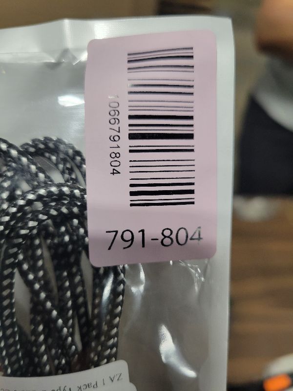 Photo 1 of 10ft USB-A to Lightening Charger Cable Fast Charger Cord,Nylon Braided Phone Charger Car Cord Black Wire Compatible for iPhone 14/13/12/11 Pro/11/XS MAX/XR/8/7/6s Plus/iPad Pro/Air/Mini/iPod Touch