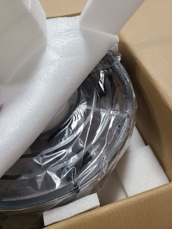 Photo 1 of 20'' Flush-Mount Ceiling Fan with Light and Remote, Reversible Motor, Perfect for Bedroom, Living room, Kitchen, Outdoor Gazebo, Patio, Low-Profile Design Cage (Wooden Walnut)