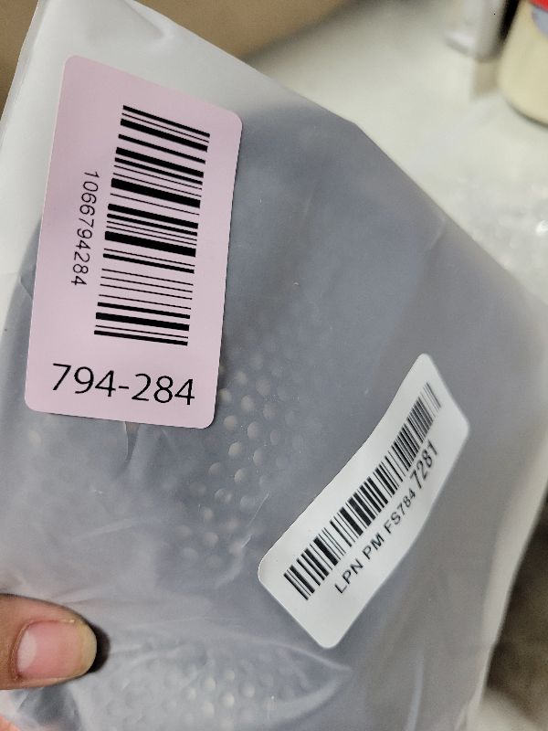 Photo 1 of 2 PCS Updated Heat Resistant Splatter Screen Compatible with Ninja Crispi Air Fryer Accessories;Food-Grade Silicone Splatter Shield Compatible with Ninja FN101-Prevent Oil Splatter.(Gray & Black)