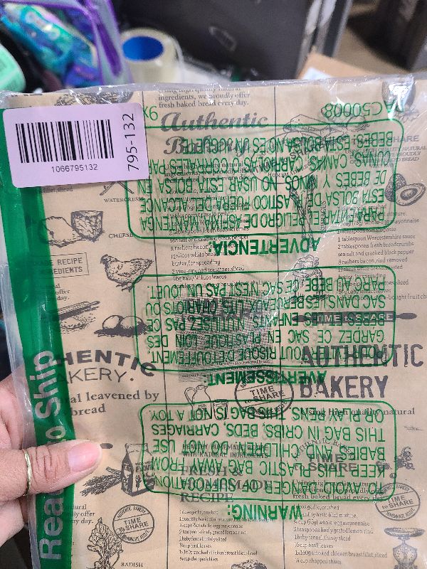 Photo 1 of 100 Sheets Sandwich Wrapping Paper, 15x11" Printed Parchment Paper, Newspaper Food Wrap Deli Paper Sheets for Outdoor Picnic, Churches, Home Party