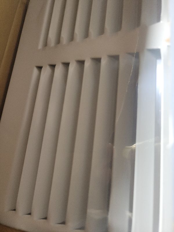 View 2 of [2 Pack] Fits 30x8 Duct Opening | Steel Return Air Grille by Handua | Vent Cover Grill for Sidewall and Ceiling | White | HVAC Cold Air Intake Grille | Outer Dimensions: 31.75"W X 9.75"