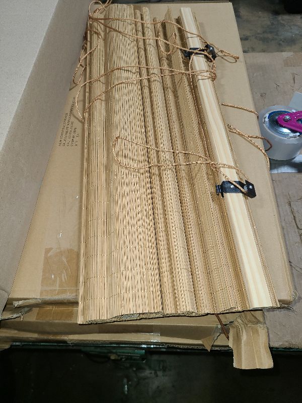 Photo 1 of 

Visit the Store, IMSGVIFO
IMSGVIFO
Visit the Store
4.5
4.5 out of 5 stars
(114)
36x72 Inch Bamboo Blinds for Interior Windows, UV Protection Roman Bamboo Curtains, Light Filtering & Easy to Install Roller Shades Window Shades for Patio Indoor Outdoor, C