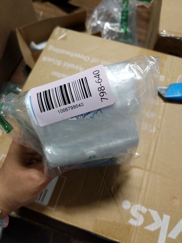 Photo 1 of 0.5 Gallon 250 pcs Mini Clear Trash Bags, Tiny Strong Garbage Bags,Small Plastic Bags for Desktop Trash Bin, Tiny Bathroom Trash Can Bin Liners,Mini Bags for Waste Basket Liner,Fit 2 Liters-Clear