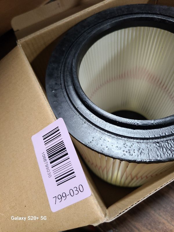 Photo 1 of 17816 Replacement Filter For Craftsman 9-17816 Wet/Dry Vacuum Cleaner Fit 5 gallon,1 pack