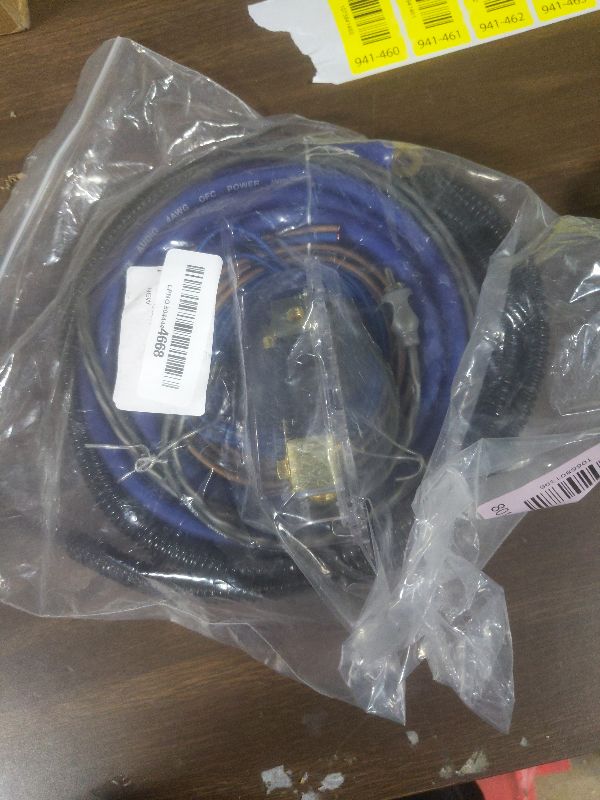View 2 of 1/0 Gauge (0 AWG) Pure OFC Amplifier Wiring Kit 6000W - Heavy Duty Car Audio Power Cable with Fuse Holder & RCA | for High Power Subwoofer & Big 3 Upgrade | Verify 0.33" OD Fits Your Amp