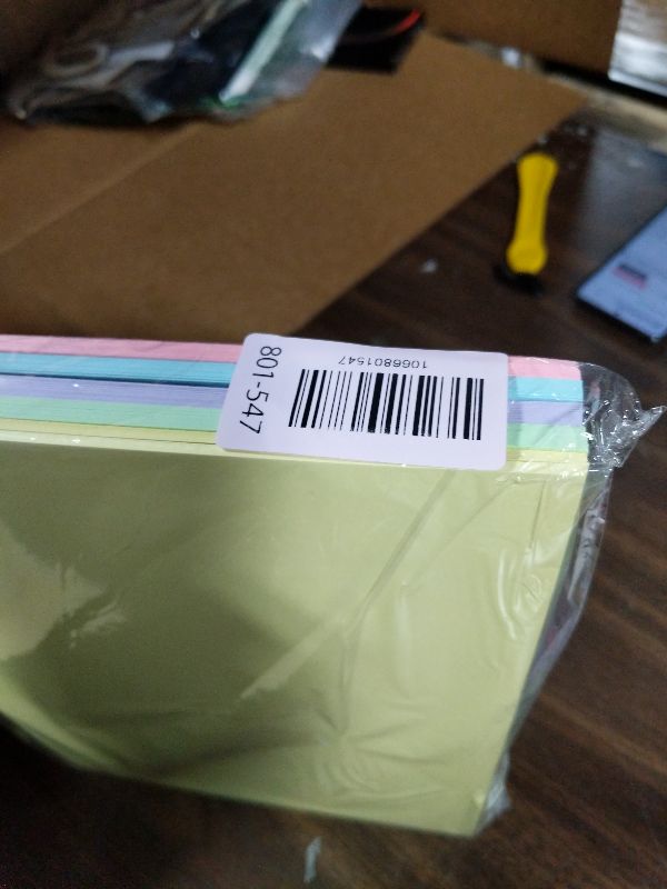 Photo 1 of 100 Sheets Pastel Cardstock Thick Paper, 5 Colors Assorted Colored Card Stock Paper 92lb/250gsm for DIY Crafting Scrapbook Decoration Card Craft?8.3 x 11.7 Inch